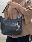 کیف زنانه مدل طرح گوچ سلست کد ۱۰۸