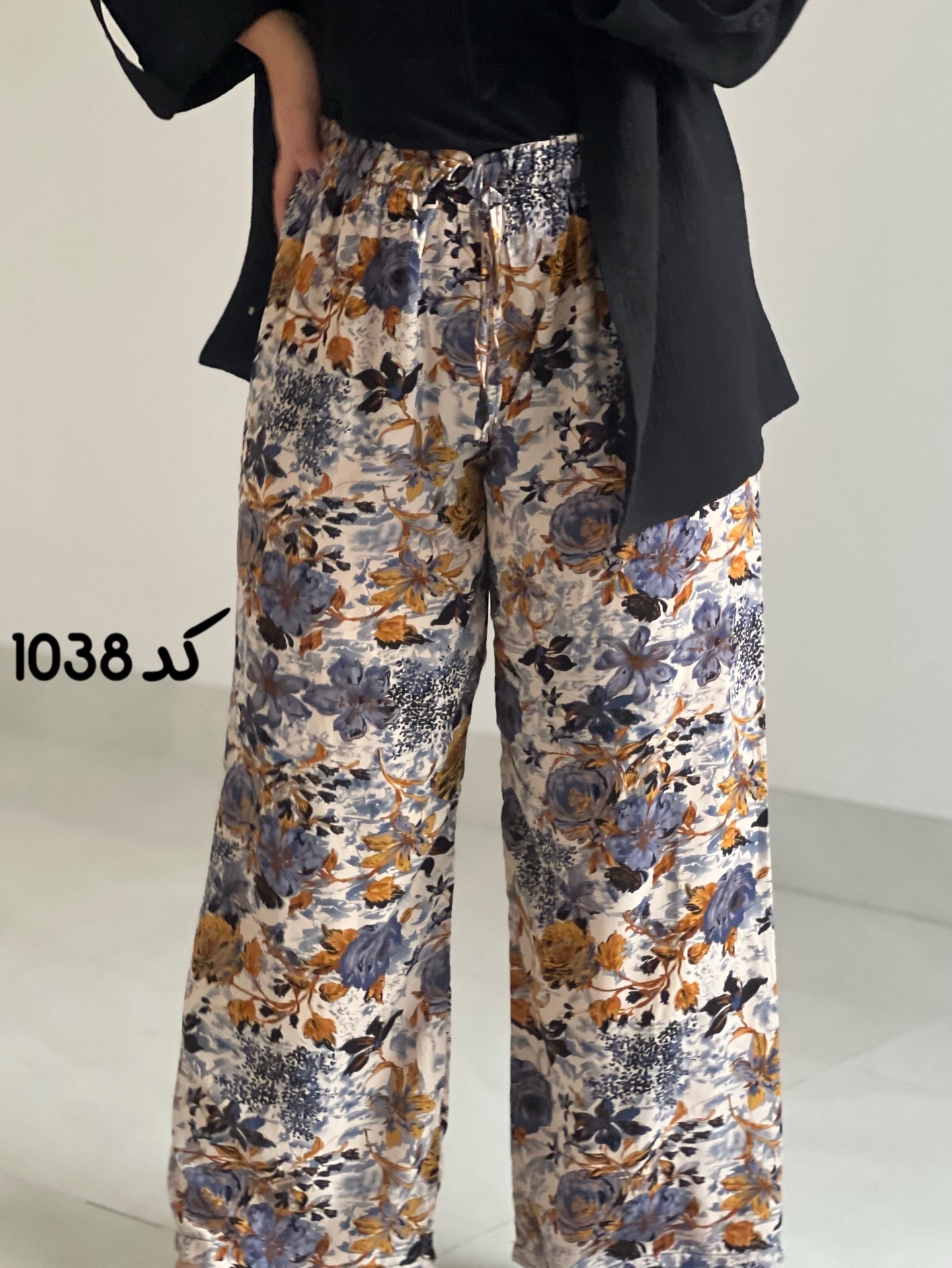 شلوار نخی کد1038