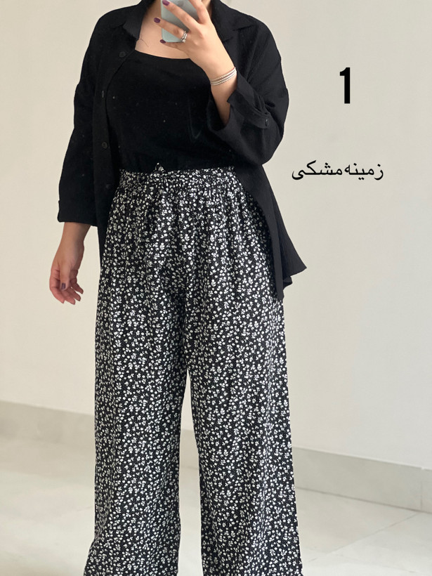 شلوار نخی کد1038